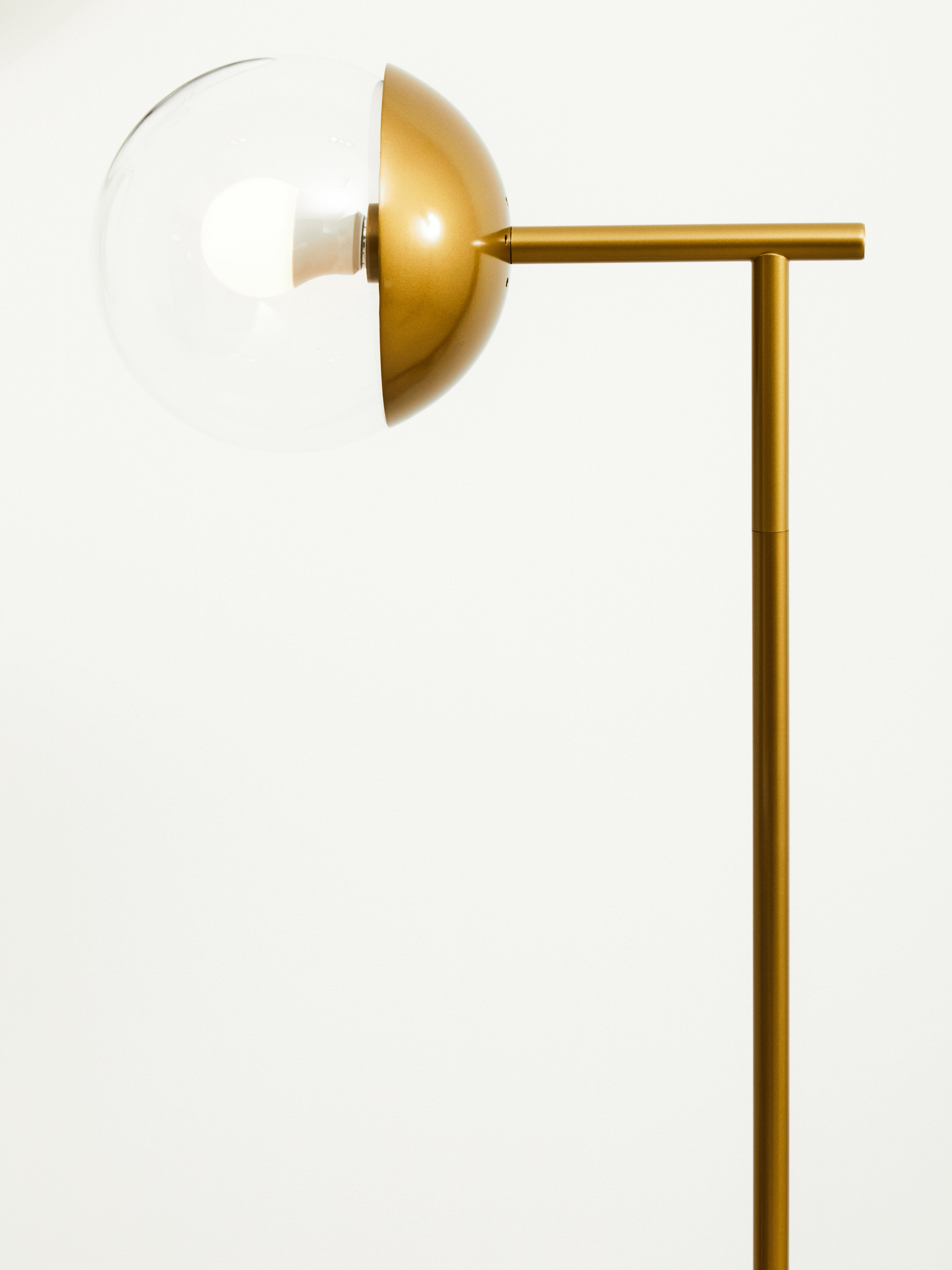 Kidston Gold Finish Metal Floor Lamp